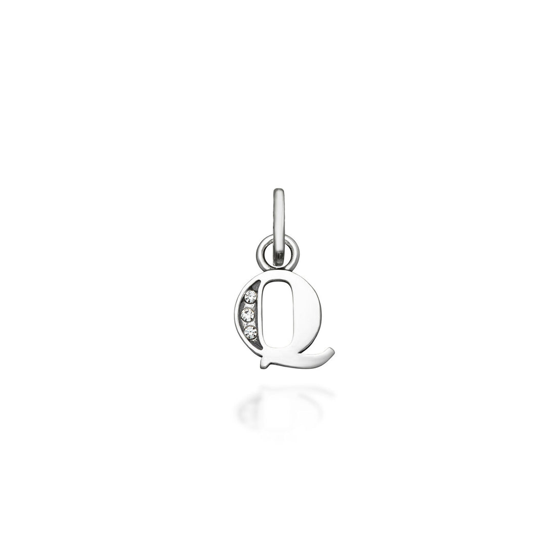 Giovanni Raspini Mini Charm "Q" Crystal 12155