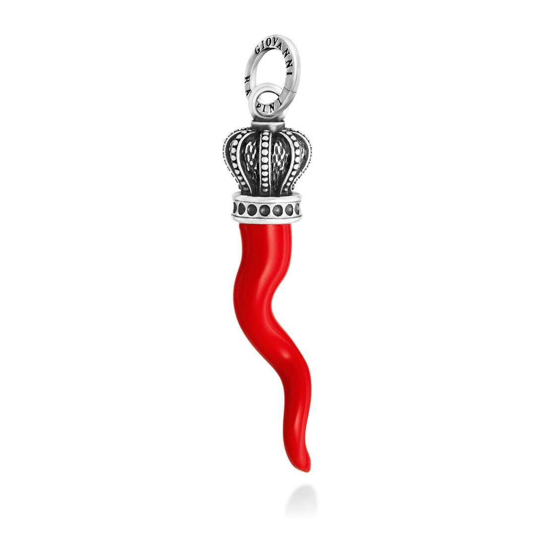 Giovanni Raspini Red Horn Crown Charm 12479
