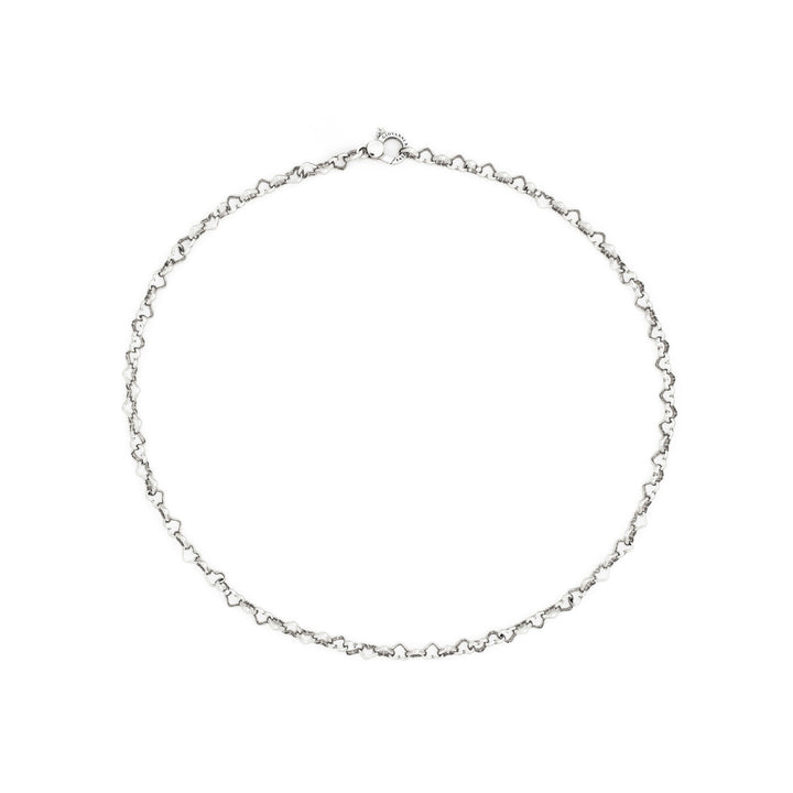 Giovanni Raspini heart chain necklace 925 Silver Necklace 12618