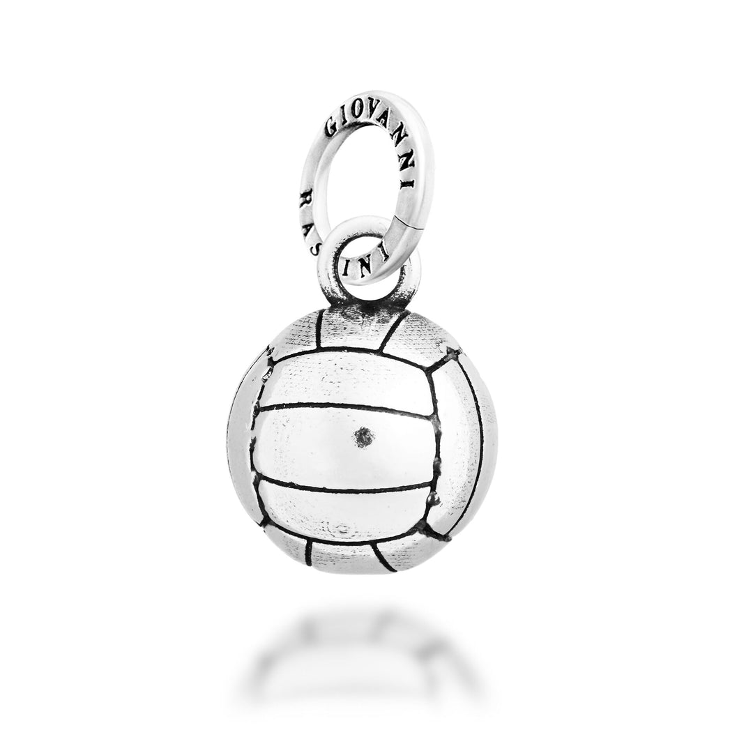 Giovanni Raspini Small Volleyball Ball Charm - Silver Charm - 12760
