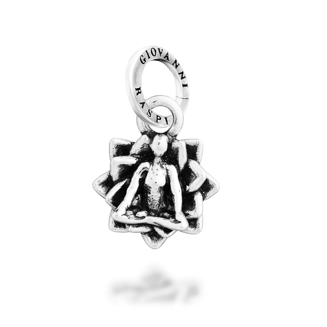 Giovanni Raspini Yoga Charm - Silver Charm - 12767