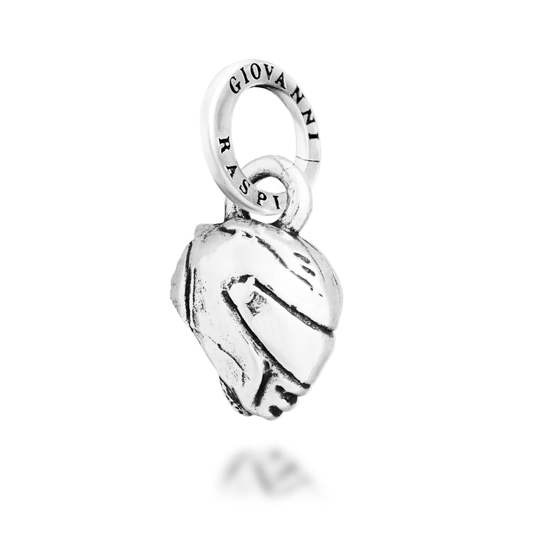 Giovanni Raspini Small Motorcycle Helmet Charm - Silver Charm - 12775