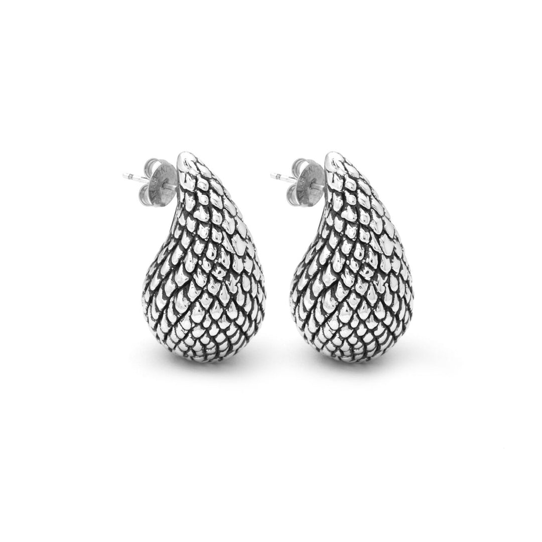 Earrings Drop Giovanni Raspini 925 12031 Snake Airgid