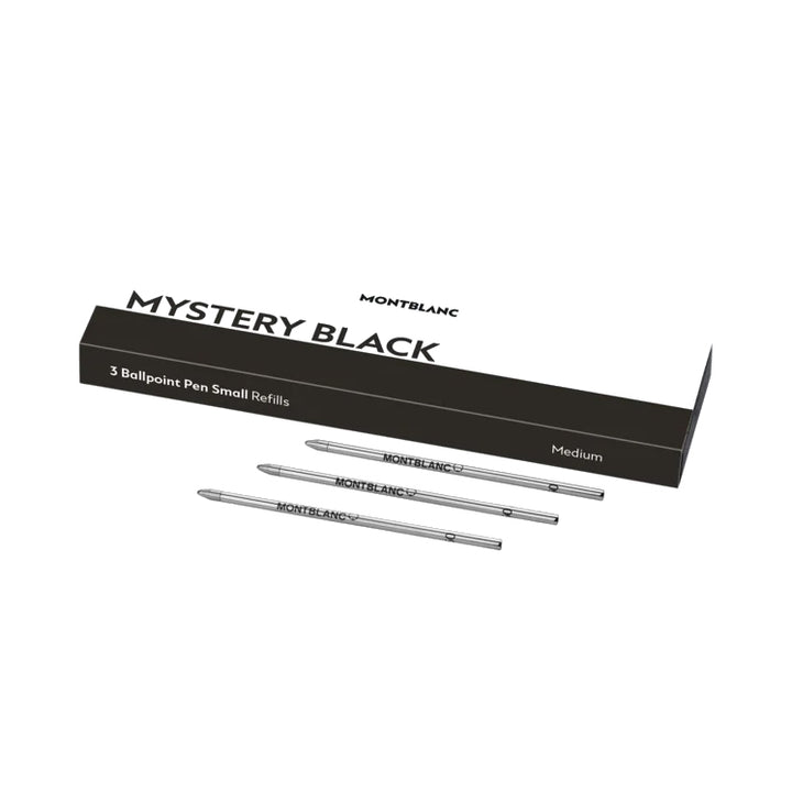 Montblanc 3 Small Refill For Mystery Black Black Black Pen 128222