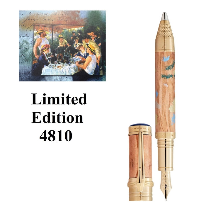 Montblanc fountain pen Masters of Art Homage to Pierre-Auguste Renoir Limited Edition 4810 tip M 131981