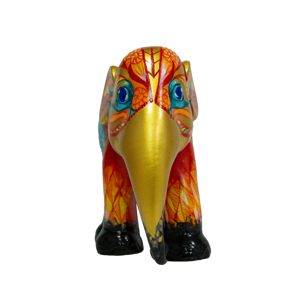 Elephant Parade Elefante Phoenix of the Ashes 15cm Limited Edition 3000 Phoenix of the Ashes 15