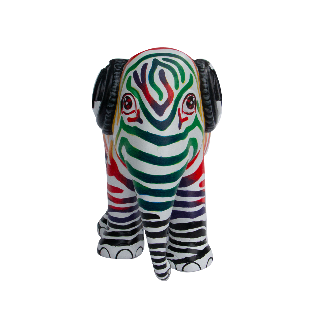 Paráid Eilifint Elefante Zebra Beats 15cm Teoranta Eagrán Teoranta 3000 Beats Zebra 15