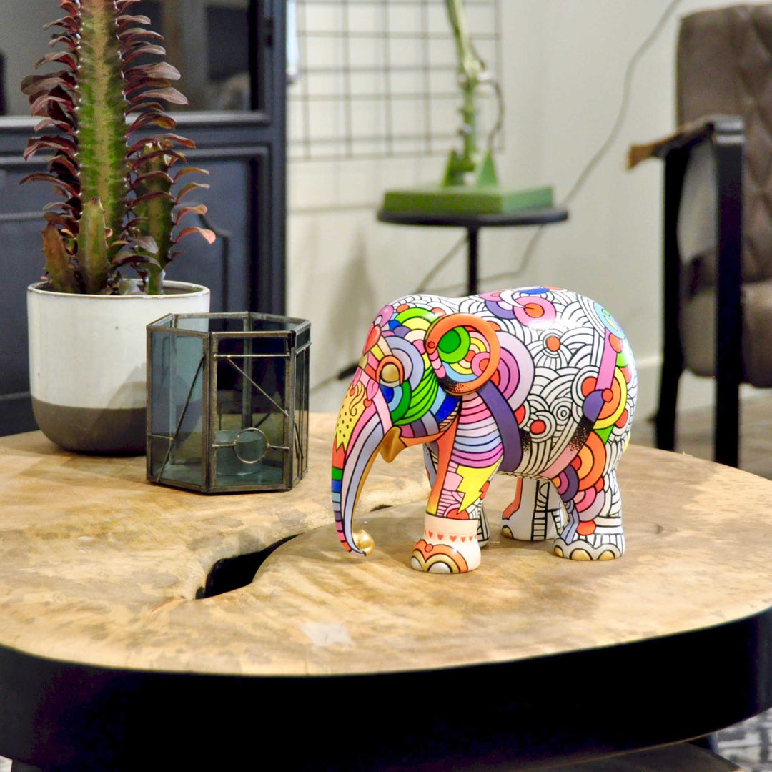Elephant Parade elephant Peace, Love and Music 15cm Limited Edition 3000 pieces