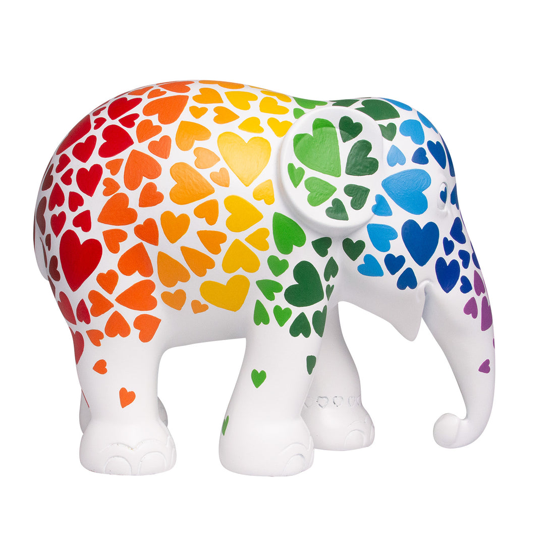 Elephant Parade elephant Color of Love 15cm Esther Springer Europe Herd SKU Color of Love