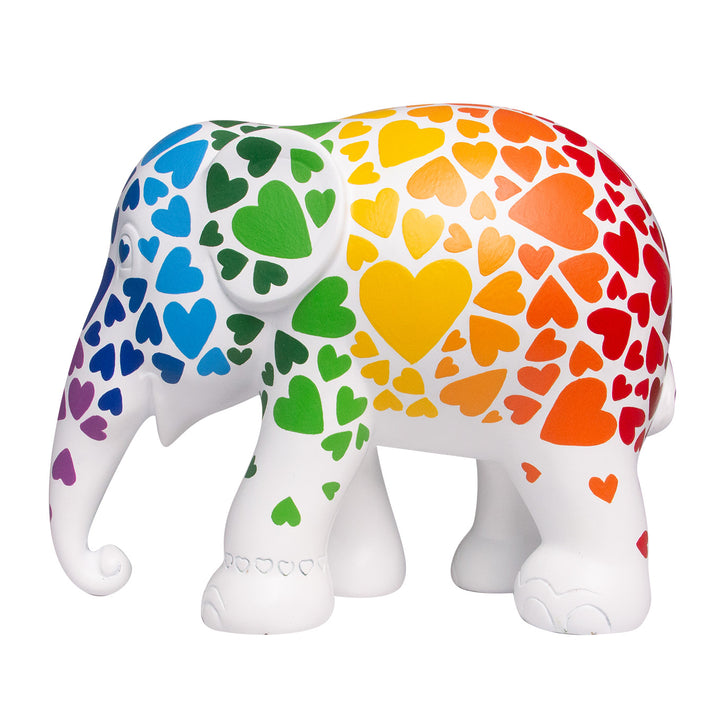 Elephant Parade elephant Color of Love 15cm Esther Springer Europe Herd SKU Color of Love