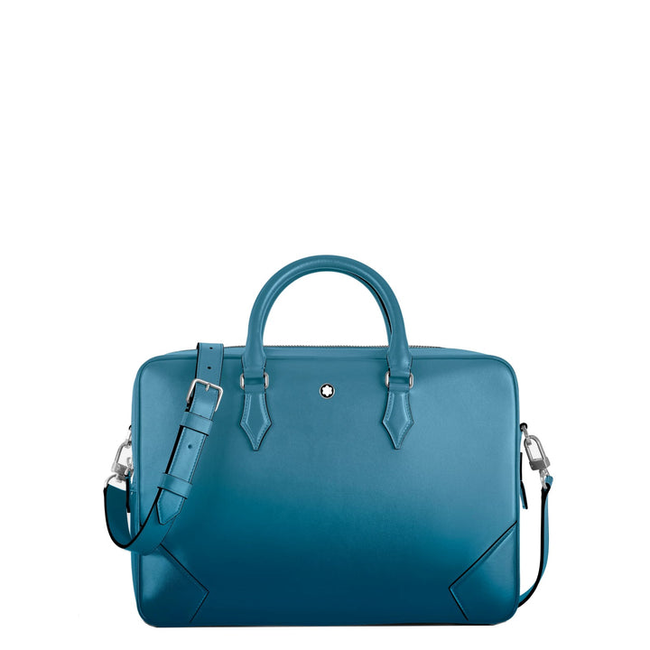 Montblanc Meisterstück document holder in smoked blue shaded 199272