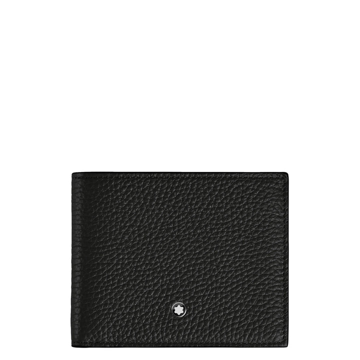 Montblanc 6cc wallet black 220198