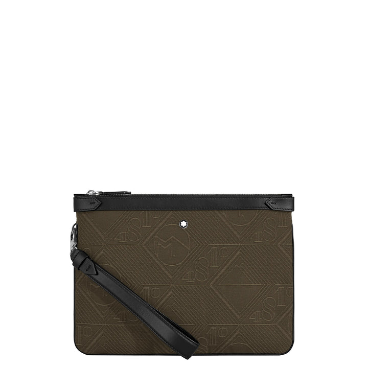 Montblanc clutch bag 4810 khaki green 220262