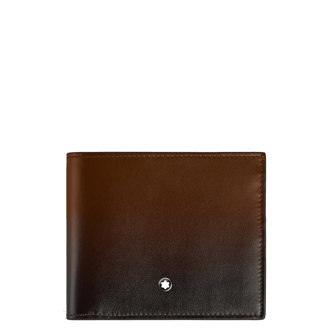 Montblanc wallet 8 compartments Meisterstück shaded brown 220317