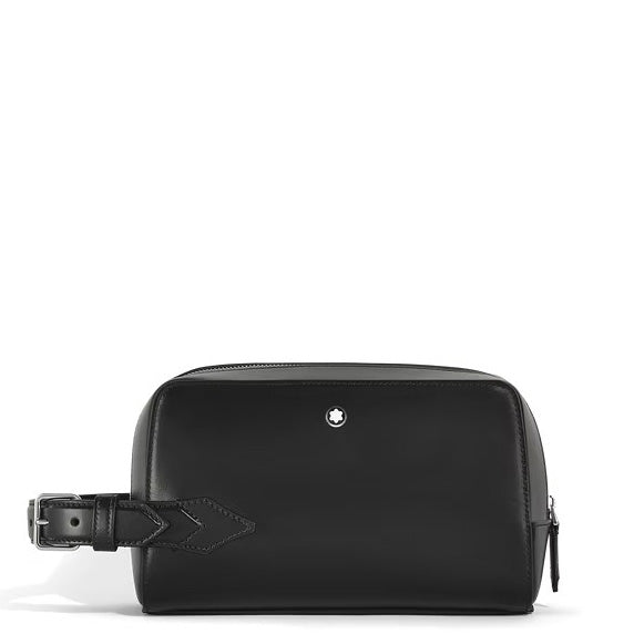 Montblanc Meisterstück leather toiletry bag black 220408