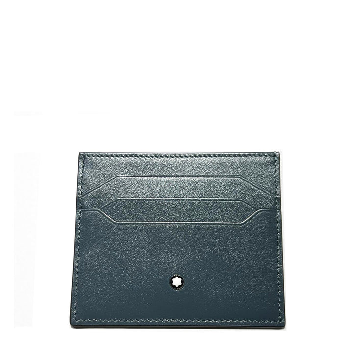 Montblanc 5cc credit card holder Meisterstuck Velvet blue 220448