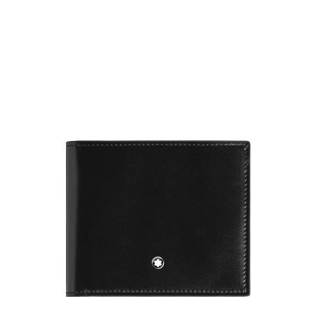 Montblanc 8 pocket wallet Meisterstück leather black 221324