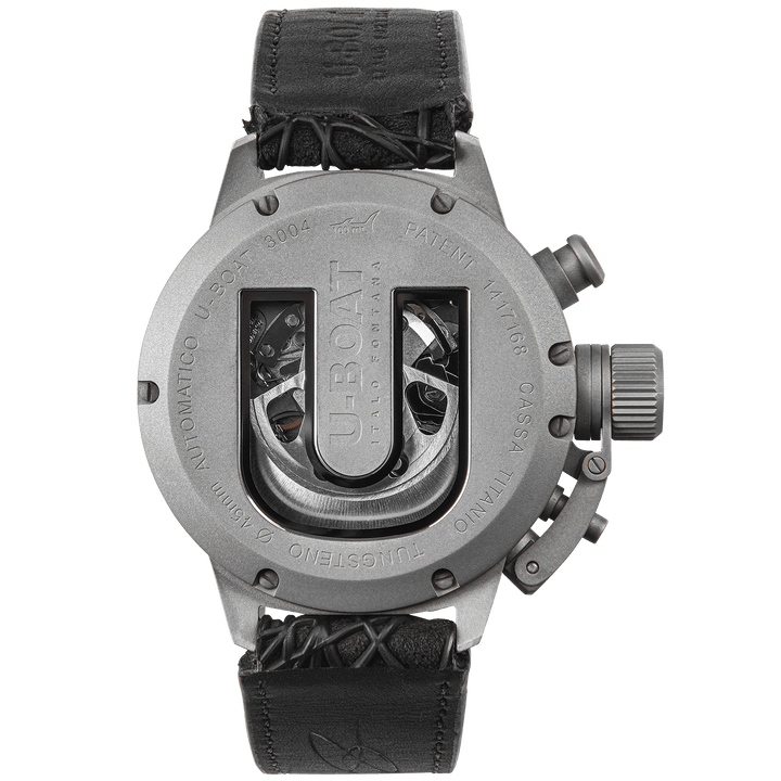 U-BOAT watch Classic 45 Titanium Tungsten Black 45mm automatic black titanium 3004