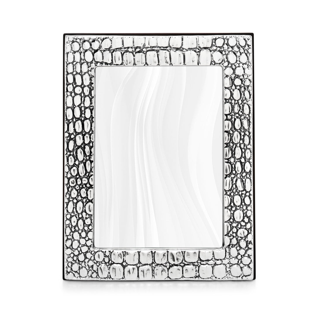 Giovanni Raspini Small Crocodile Frame - Silver Frame - 02401