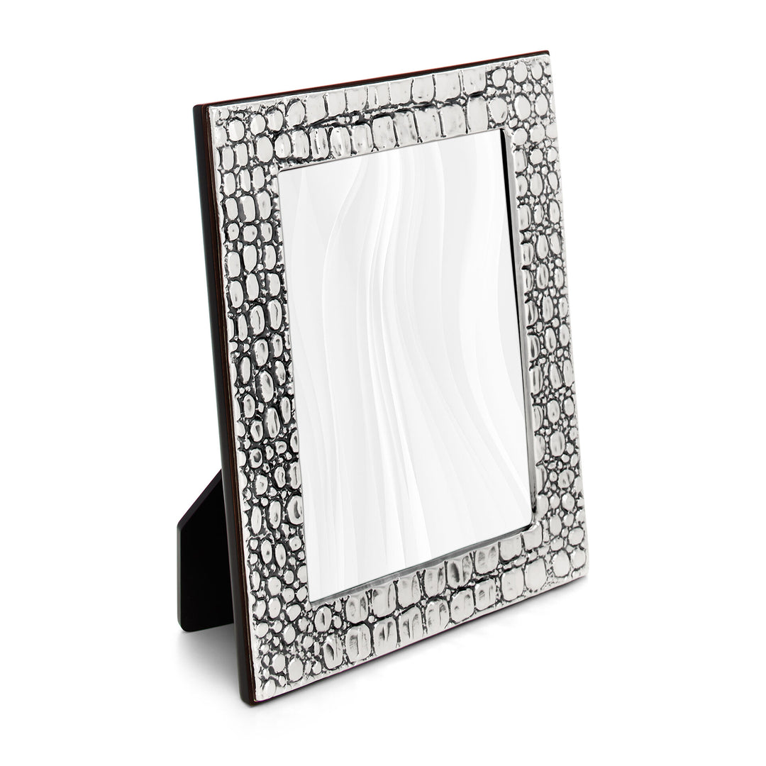 Giovanni Raspini Medium Crocodile Frame - Silver Frame - 02400