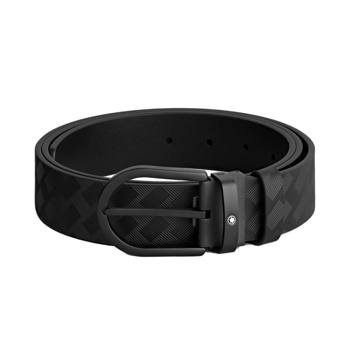 Montblanc Belt Extreme 3.0 35 mm Leathar Dubh 19962