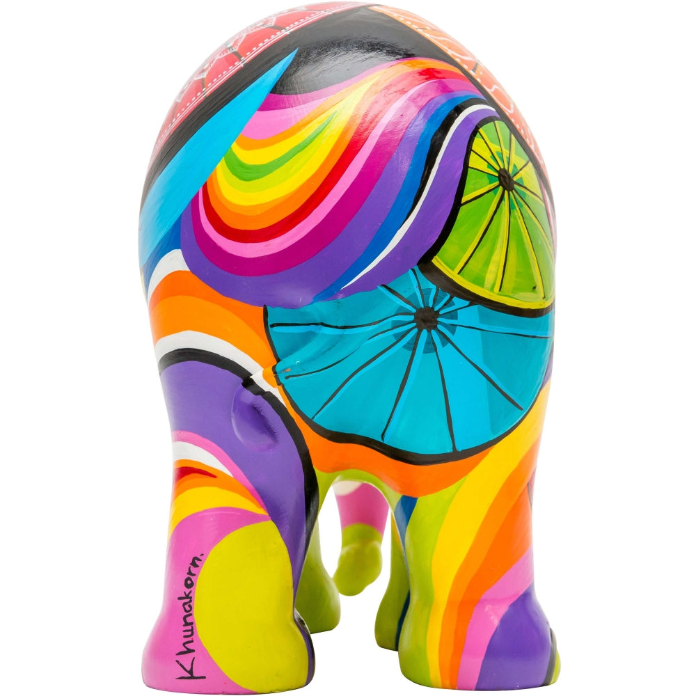 Elephant Parade Elefante Colors of Chiang Mai 15cm Limited Edition 3000 Colors of Chiang never 15