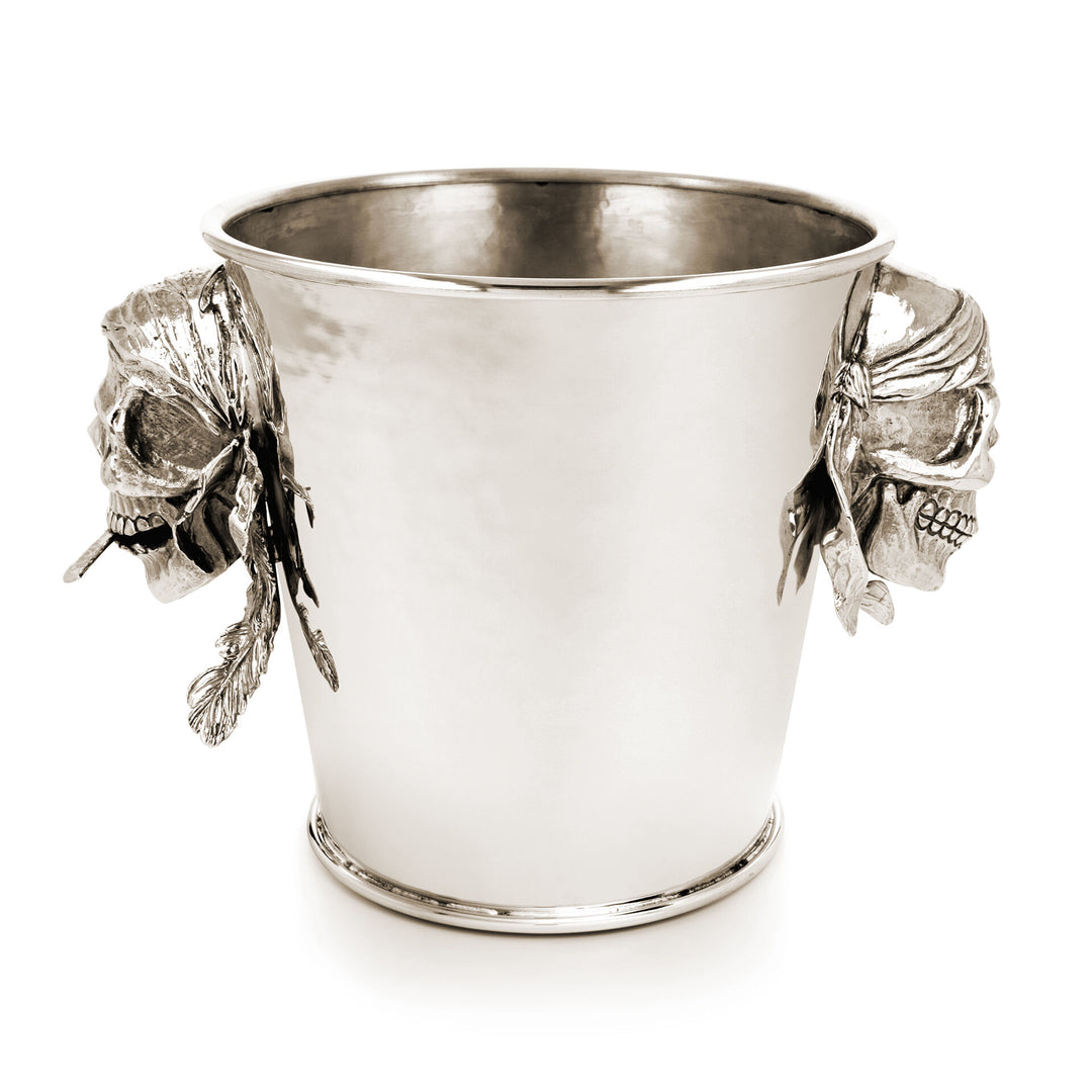 Giovanni Raspini Champagne Jack Bucket - Champagne bucket in white bronze - B0156