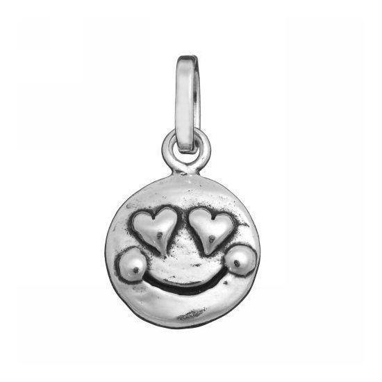 Giovanni raspini charm pendant मुस्कान amoroso सिल्वर दिल 925 8055