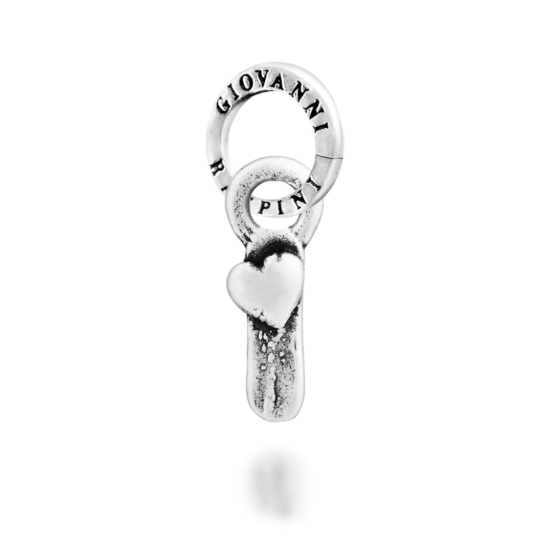 Giovanni Raspini Charm "I" Little Heart - Silver Charm - 12785