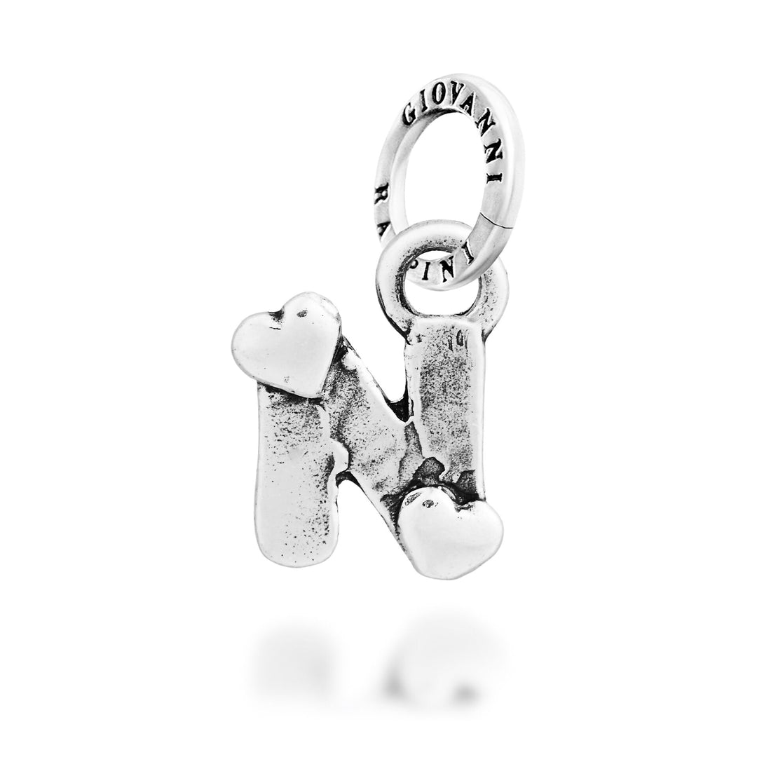 Giovanni Raspini Charm "N" Little Hearts - Silver Charm - 12790