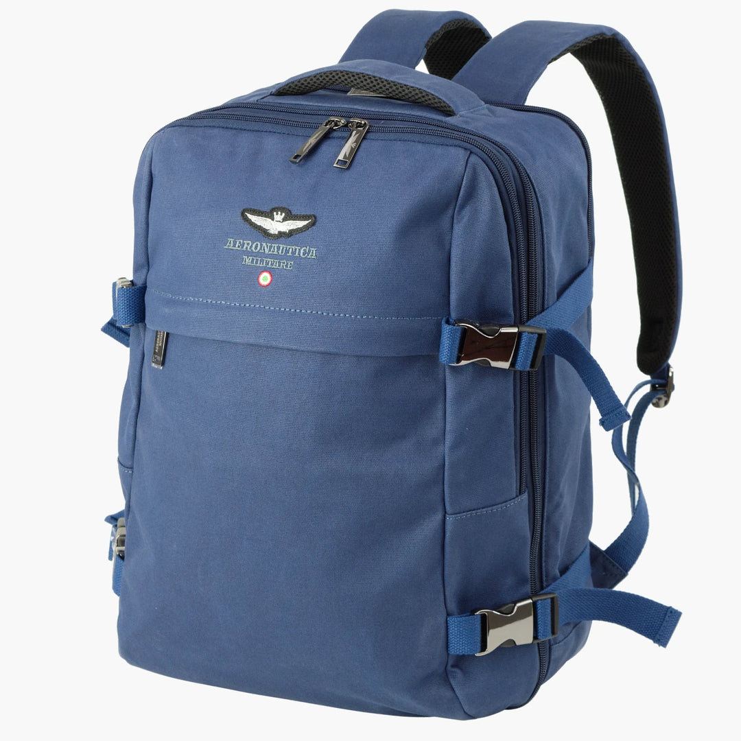 Backpack Backpack PC Míleata Air Force atá in-fhairsing i líne líne nua AM543-BL Canvas City