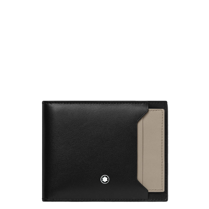 Montblanc 6cc wallet with removable card holder 131250