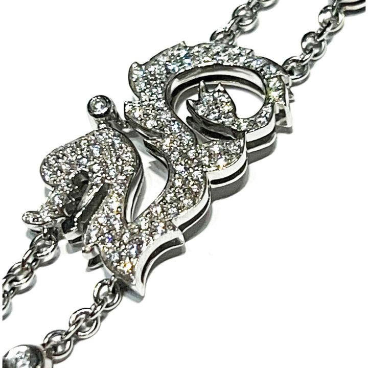 Taverna Draghi bracelet 18kt white gold and diamonds 0011BR