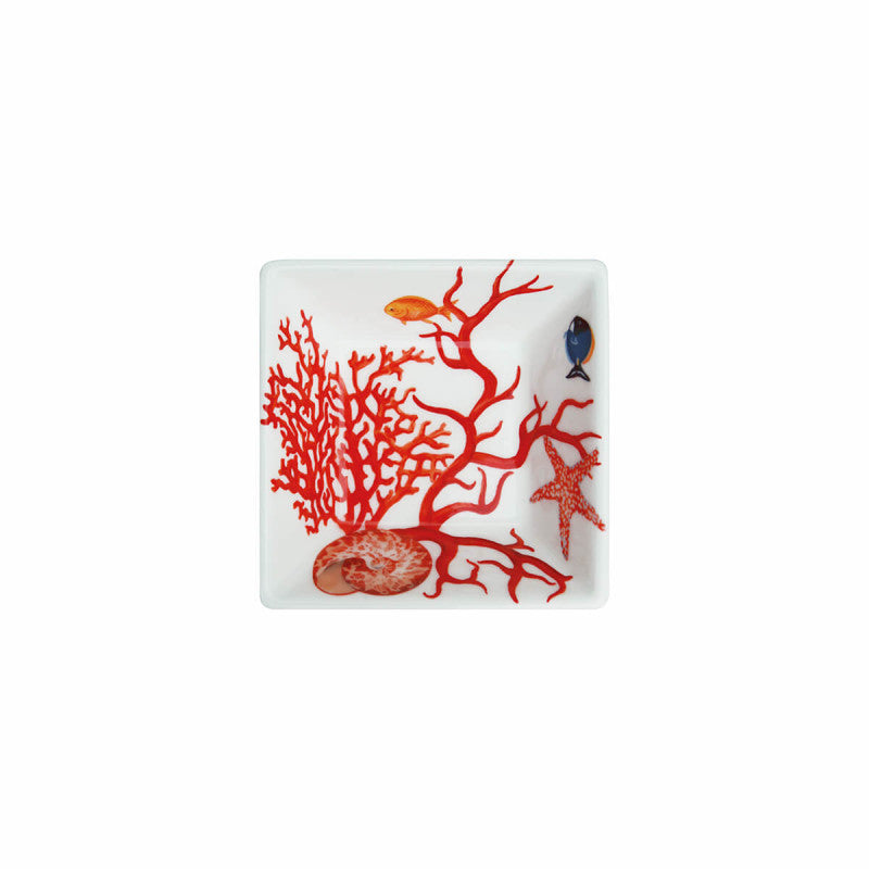 Taitù square bowl sea porcelain end bone china 12-3-14