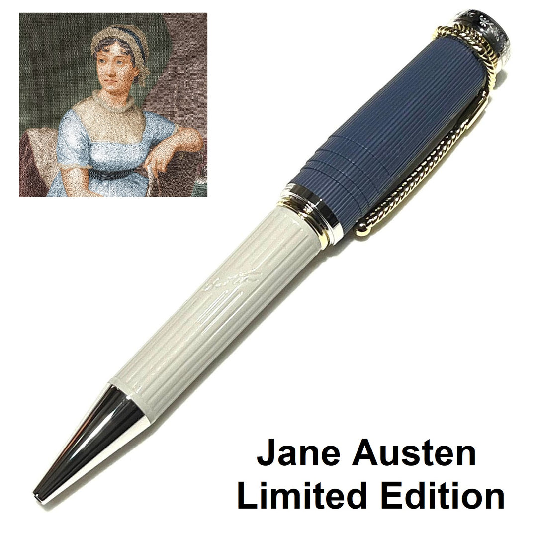 Montblanc बॉल पेन लेखक संस्करण के लिए श्रद्धांजलि जेन ऑस्टेन लिमिटेड संस्करण 130674