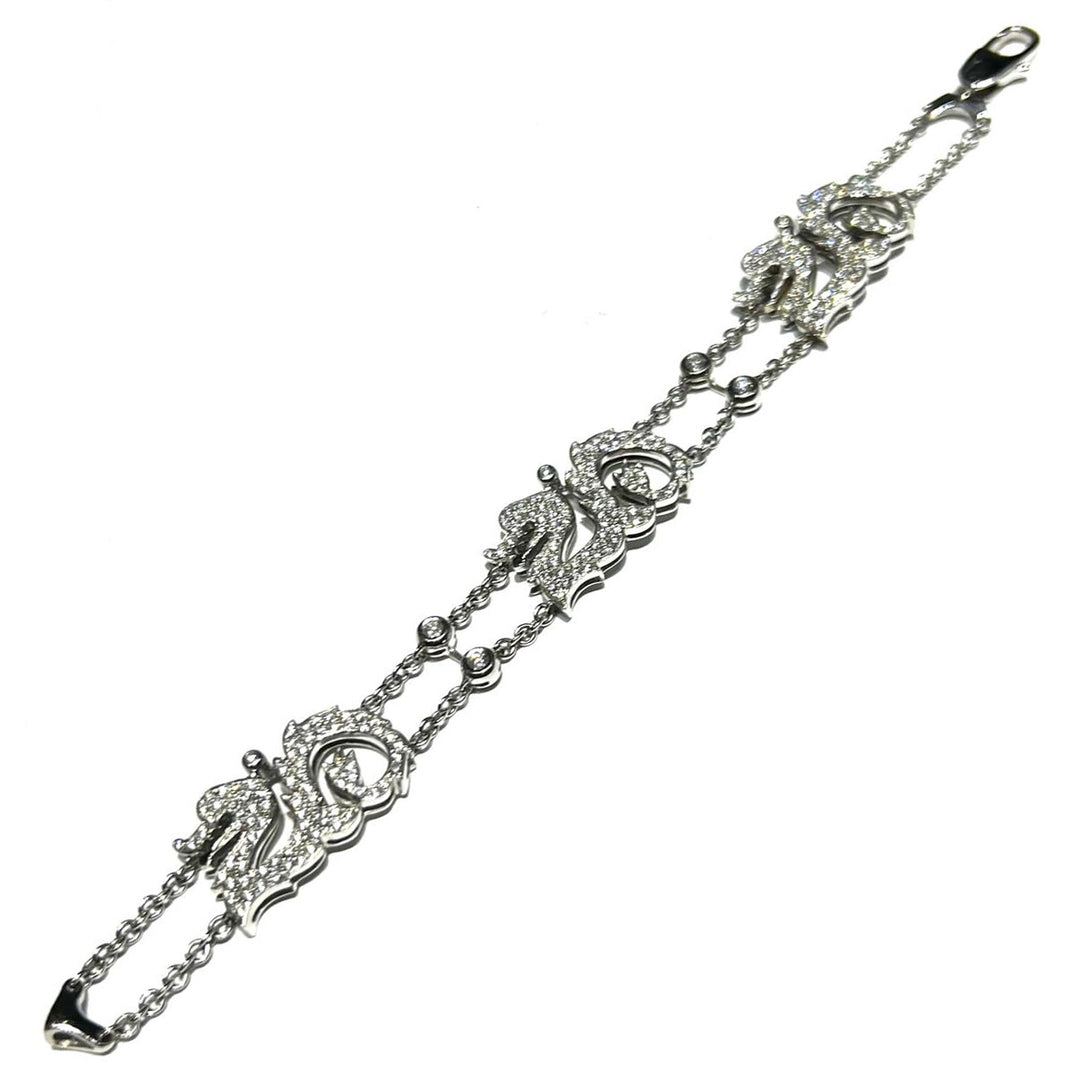 Taverna Draghi bracelet 18kt white gold and diamonds 0011BR