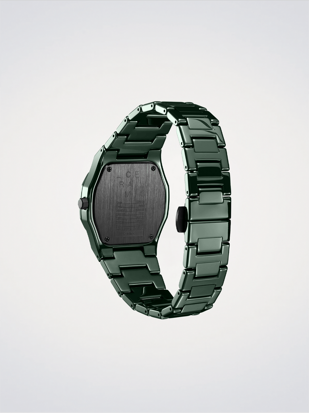 D1 Milano Pure Green Ceramic 37 mm D1-CEBU04