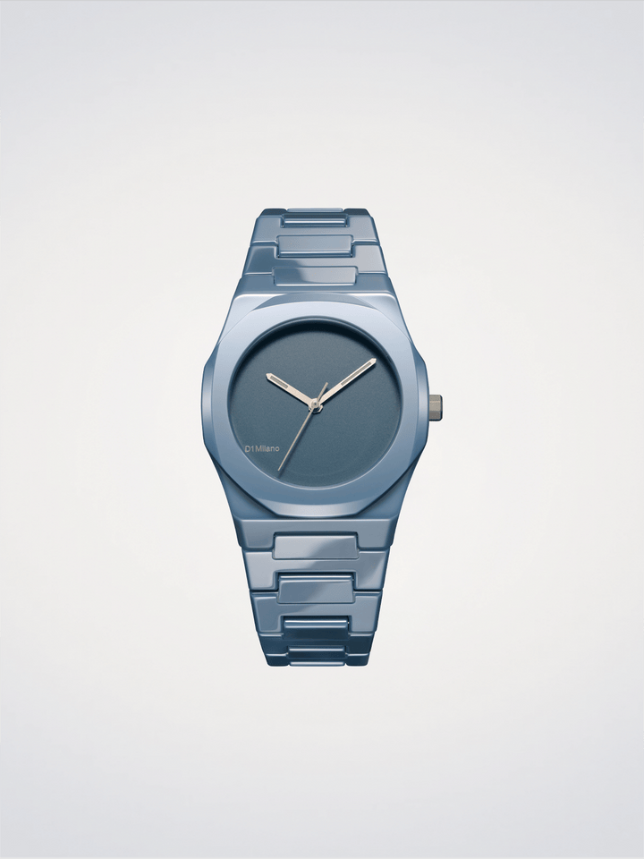 D1 Milano Pure Blue Ceramic 37 mm D1-CEBU05