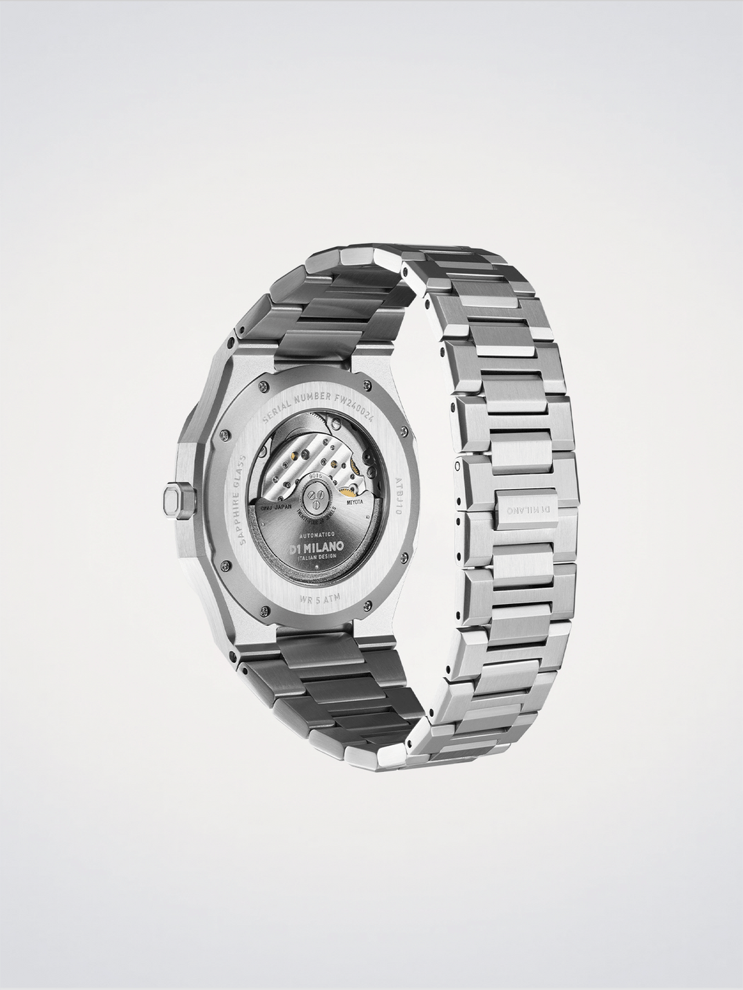 D1 Milano Black Automatic 41.5 mm D1-ATBJ10