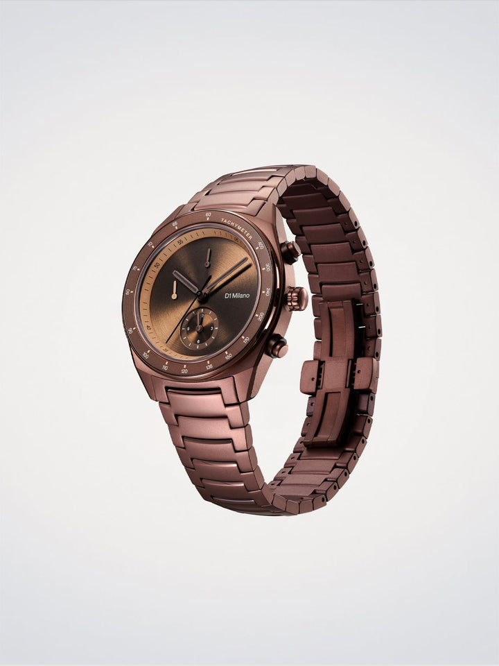 D1 Milano Essential Brown Chronograph 40mm D1-CHBJ22