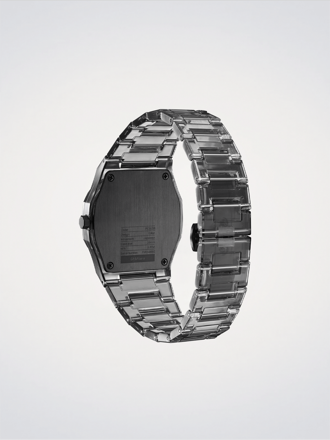 D1 Milano Exp_Black Nylon 39 mm D1-NYBJ02