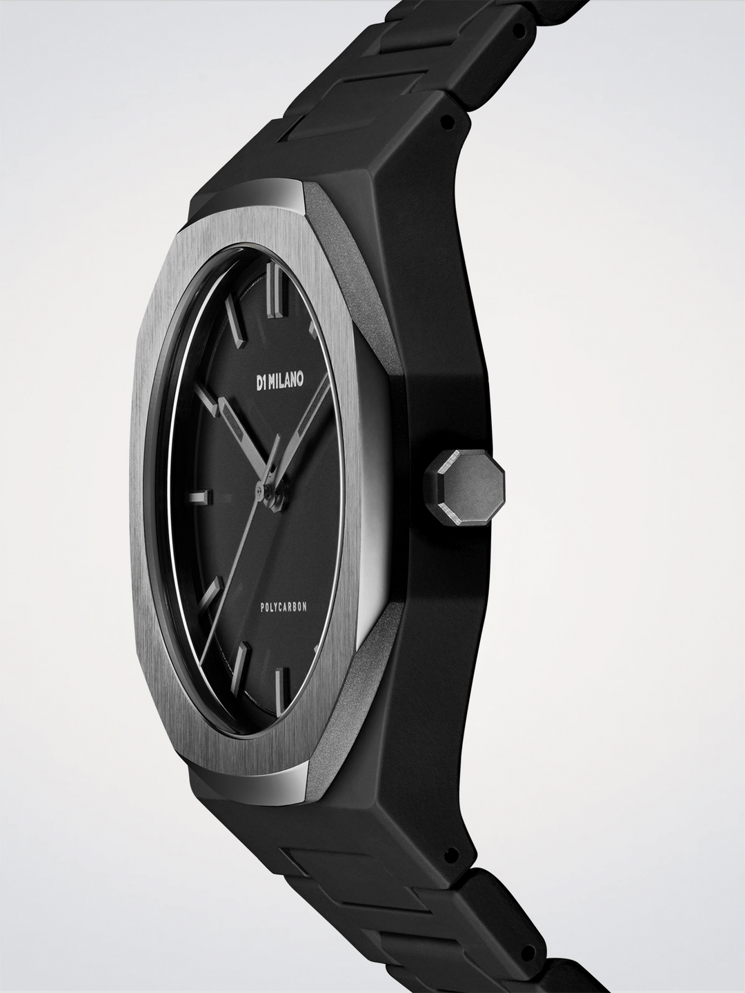 D1 Milano Space Gray Polycarbon 40.5 mm D1-PCBJ13