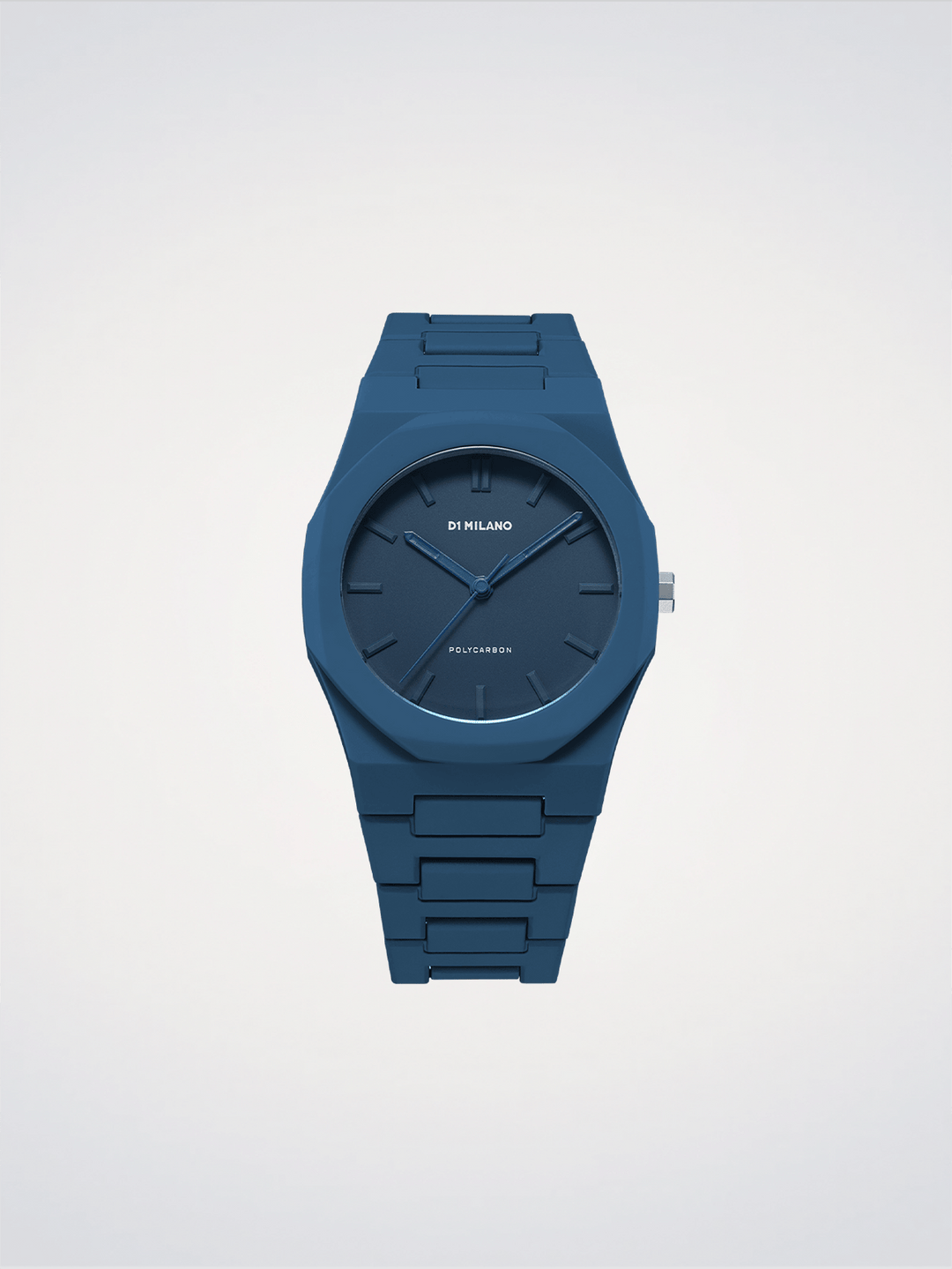 D1 Milano Navy Blue Polycarbon 40.5 mm D1-PCBJ21