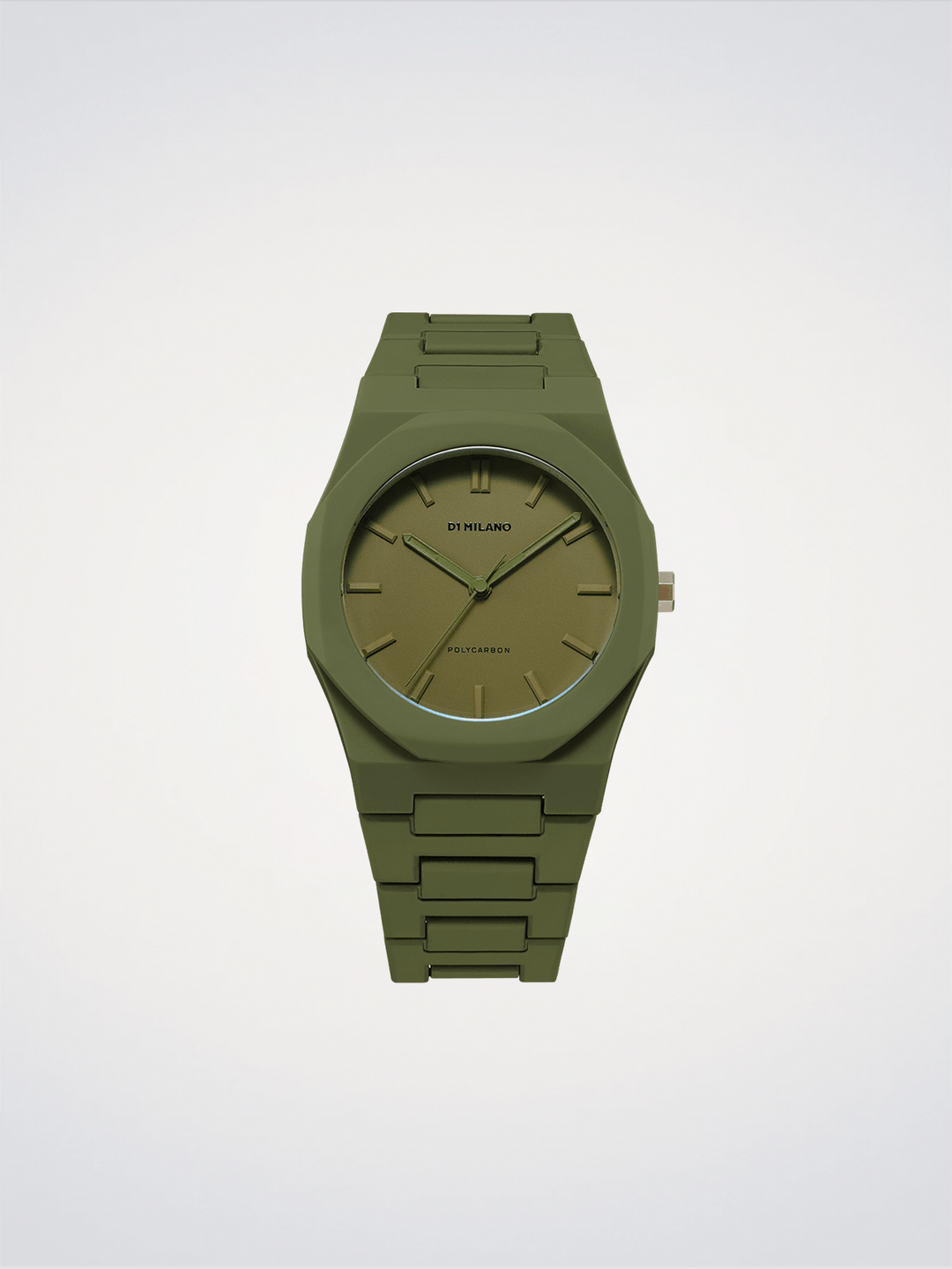 D1 Milano Military Green Polycarbon 40.5 mm D1-PCBJ22