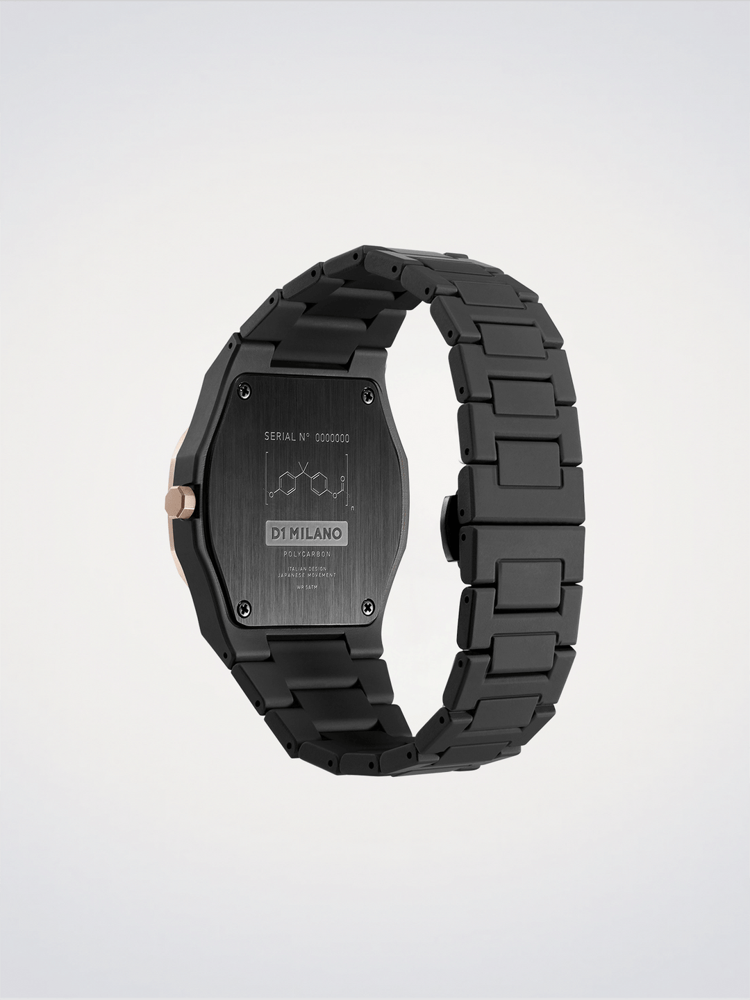 D1 Milano Black Mesh Polycarbon 40.5mm D1-PCBJ35