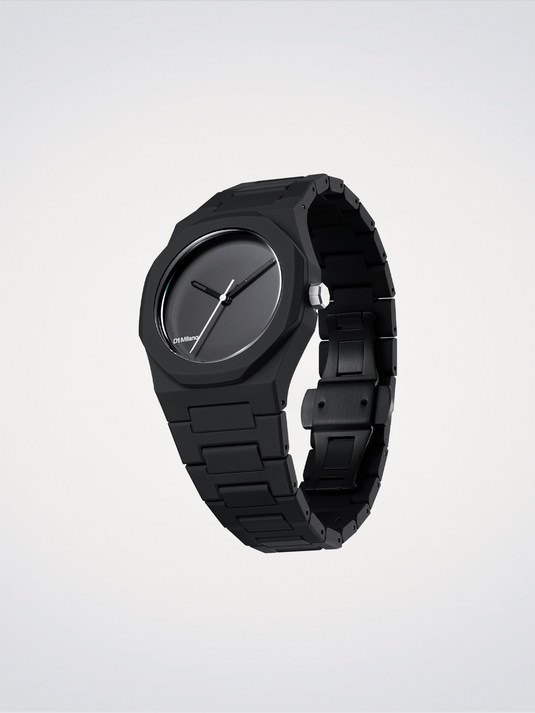 D1 Milano Black_01 Polycarbon Watch 37mm D1-PCBU07