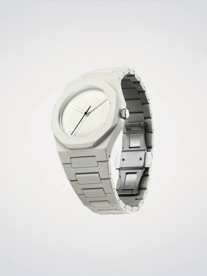 D1 Milano Grey_01 Polycarbon Watch 37mm D1-PCBU08