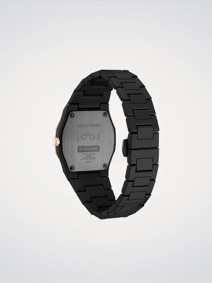 D1 Milano Gold Mesh Polycarbon 37 mm D1-PCBU14