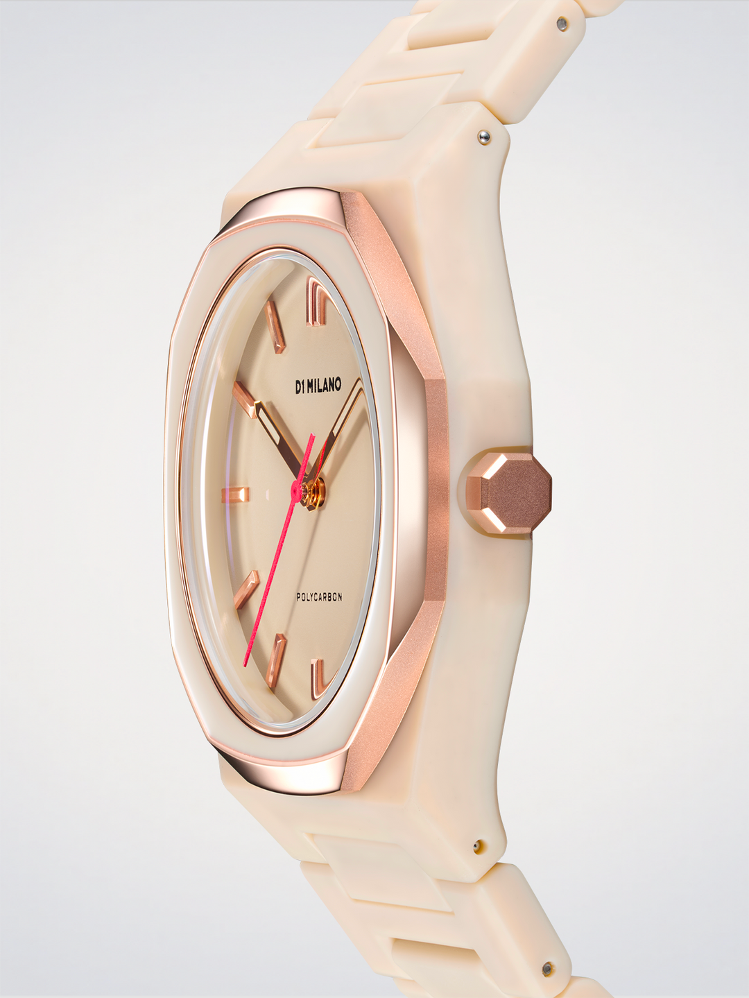 D1 Milano Akebia Mesh Polycarbon Watch 37mm D1-PCBU15