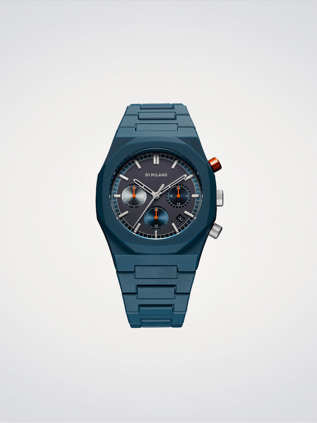 D1 Milano Neptune Blue Polychrono 40.5mm D1-PHBJ09